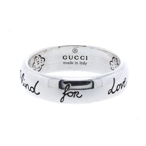 gucci blind for love ring on hand|blind for love Gucci earrings.